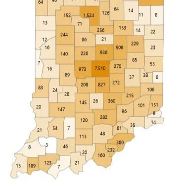 Statewide stats as of Monday, May 11, at 12 noon; Greene County reports 14 deaths