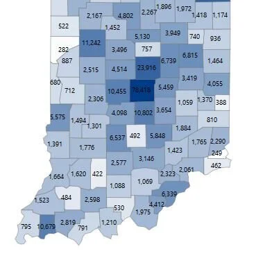 Statewide COVID-19 stats as of Thursday, June 25, at 12 noon; Greene County steady, with 1776 tested