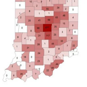 Statewide COVID-19 stats as of Monday, June 29 at 12 noon; Greene County deaths increase to 31