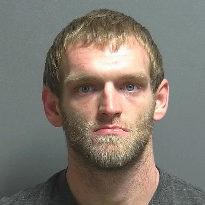 Linton man arrested on warrant found in possession of meth