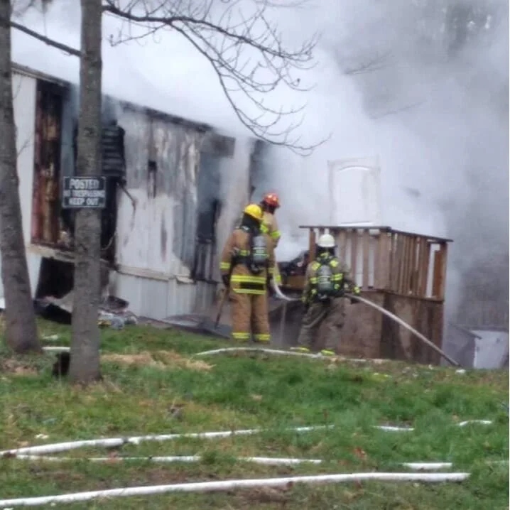 Center-Jackson Fire responds to Sunday morning fire