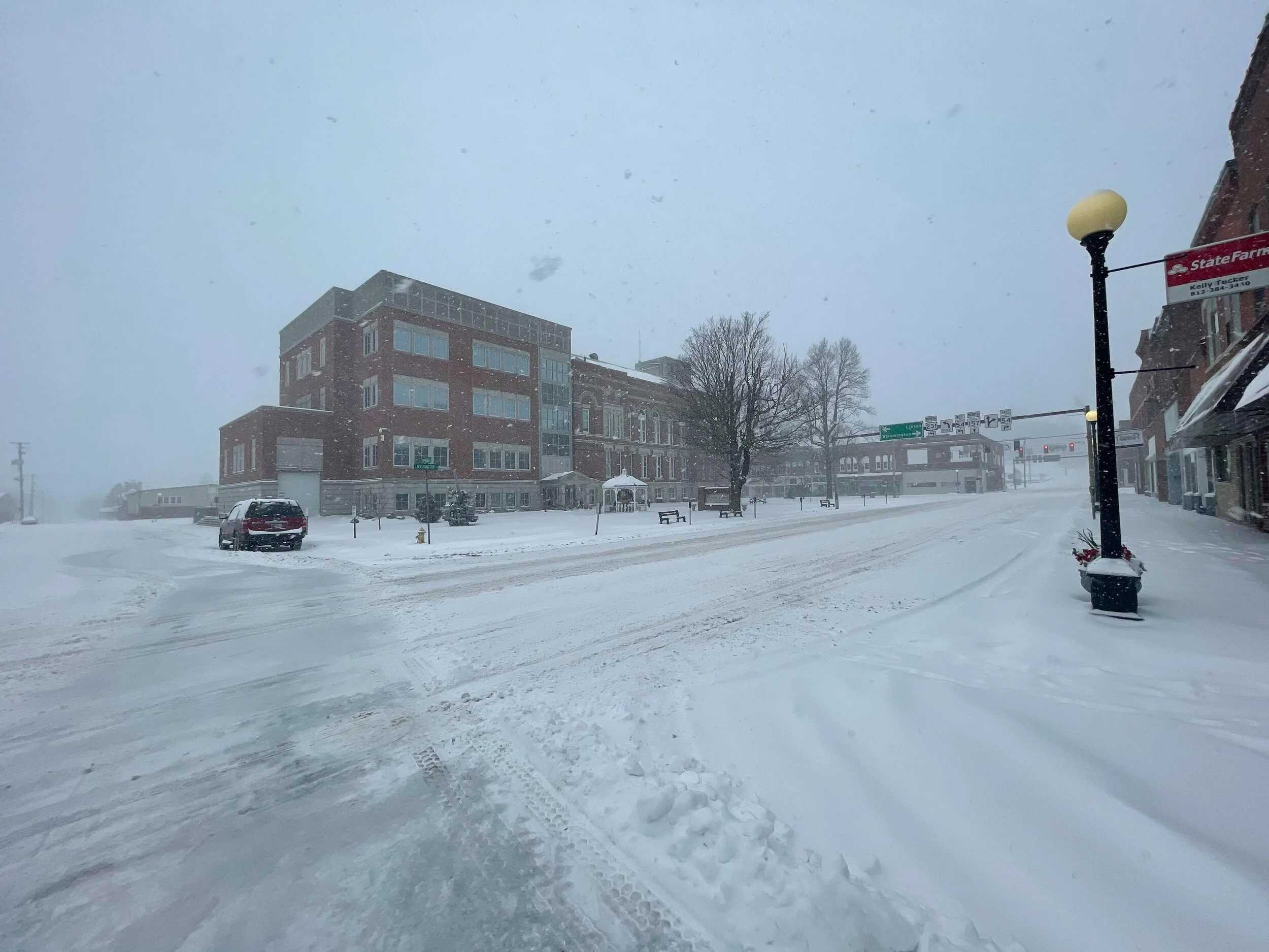 The Courthouse Square in Bloomfield by Austin Joe Vester