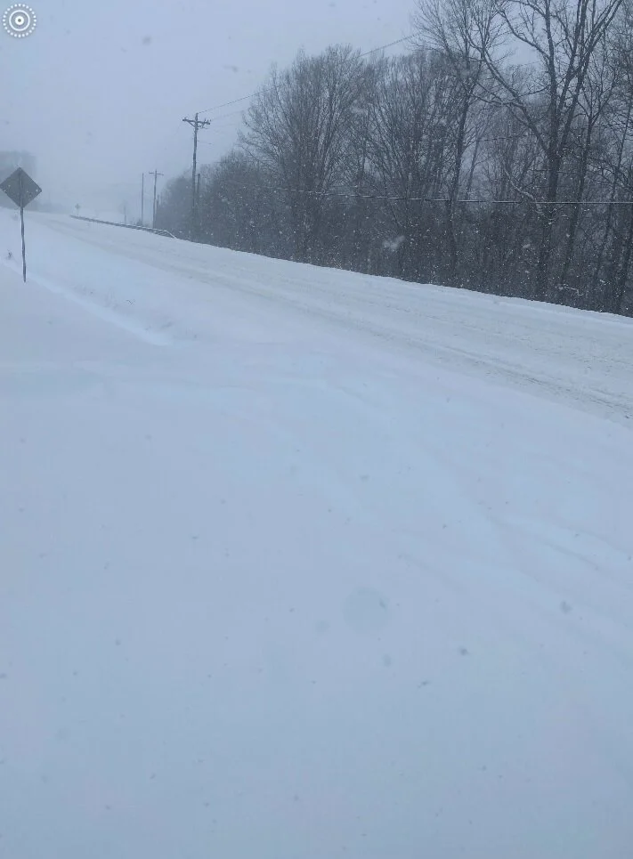 The highway east of Bloomfield by Mr. B.