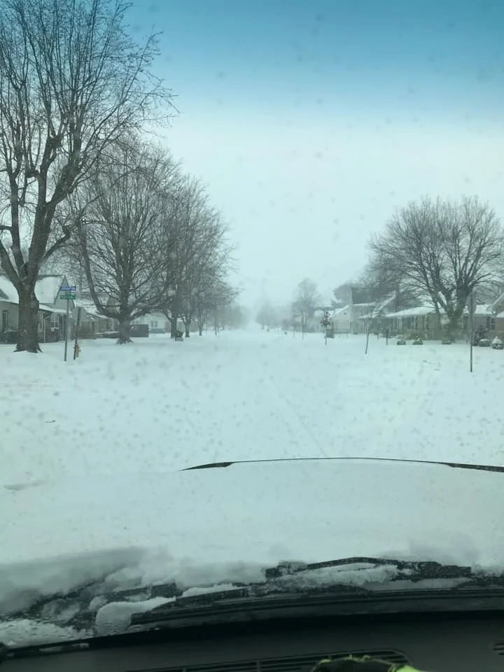 Driving through Worthington by Nathan Bough