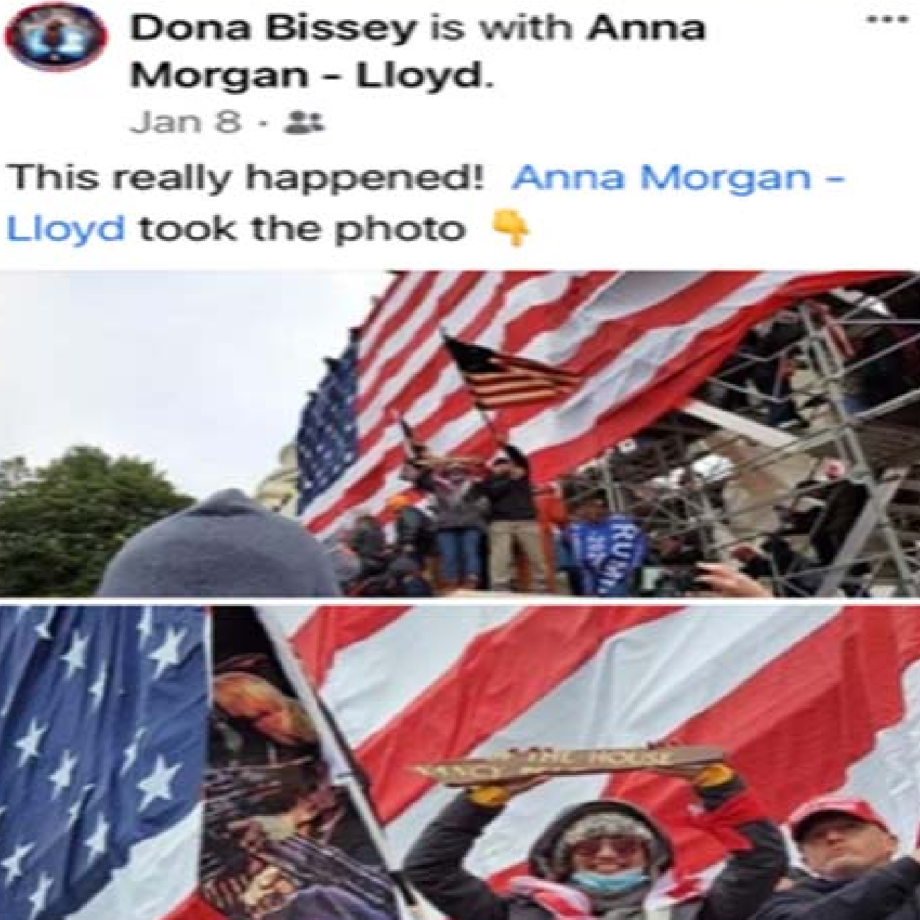 FBI tipped after Bloomfield women posted on social media about storming the Capitol on January 6