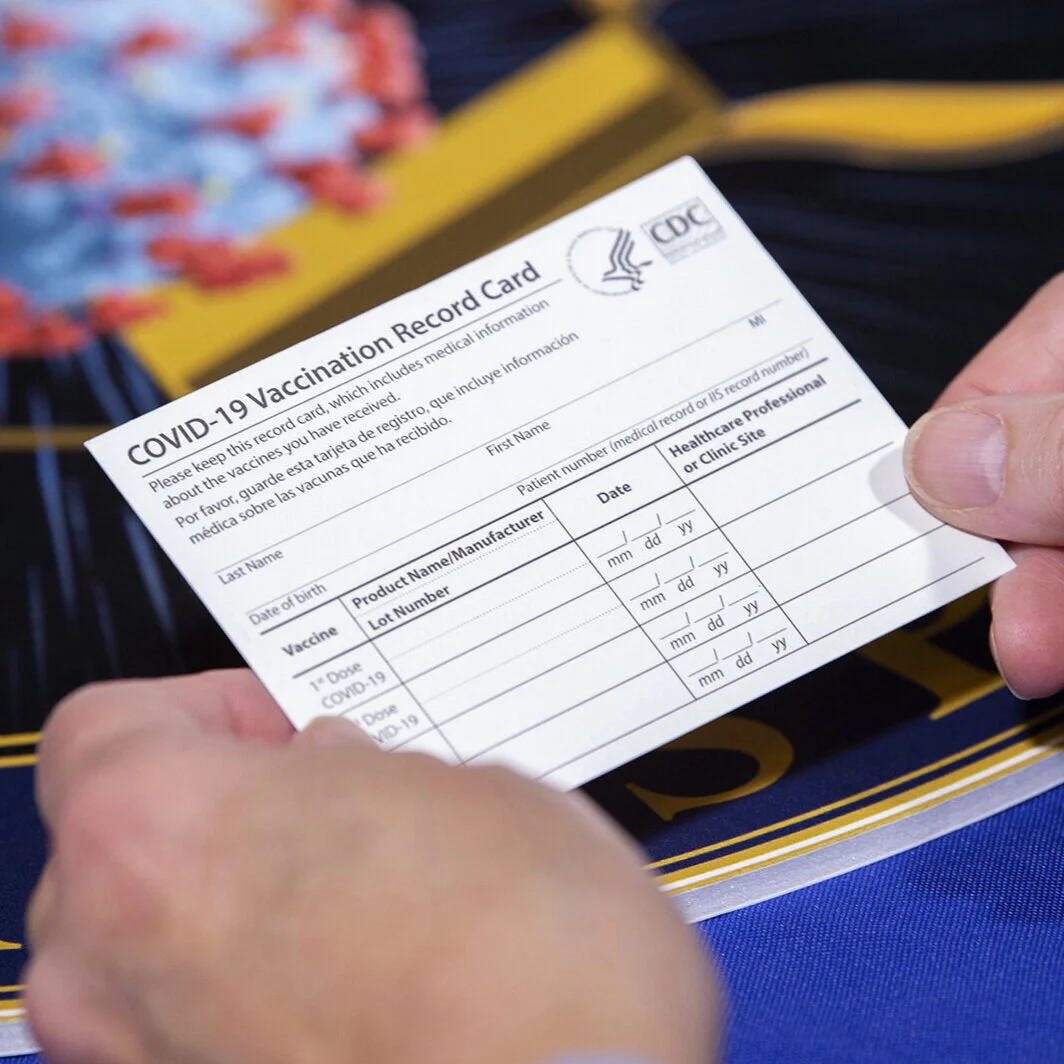 Medicare warns citizens to guard their COVID-19 vaccination cards