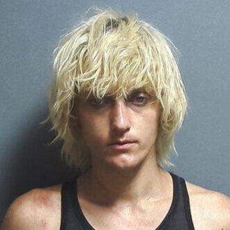 Linton man walking on a county road winds up in jail