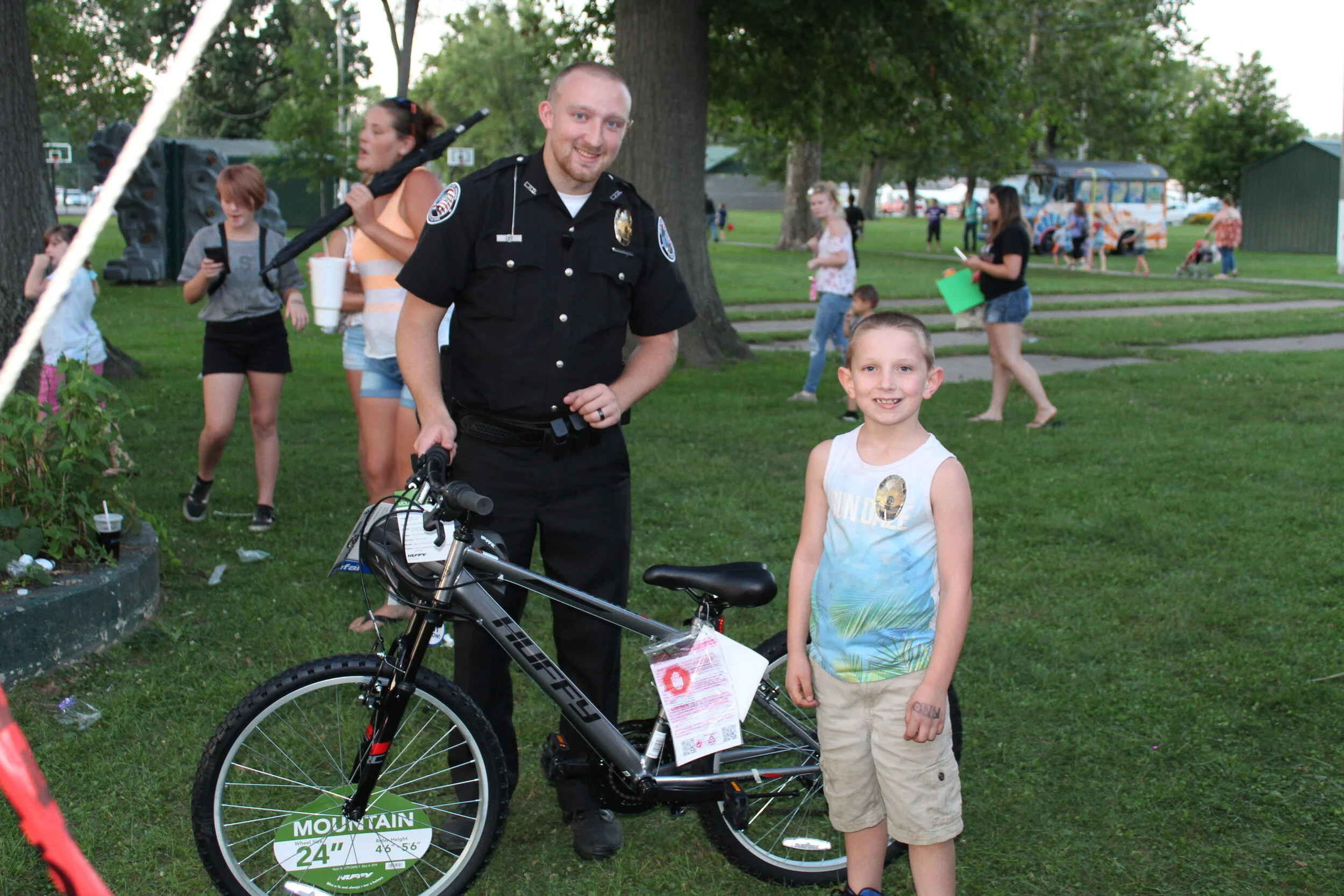  Officer Janzen Franklin, Linton Police Department 