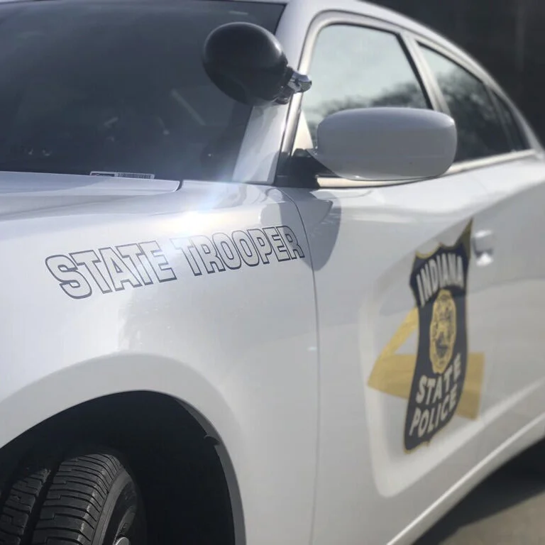 Paperwork under a shade tree leads to a dealing methamphetamine arrest by ISP