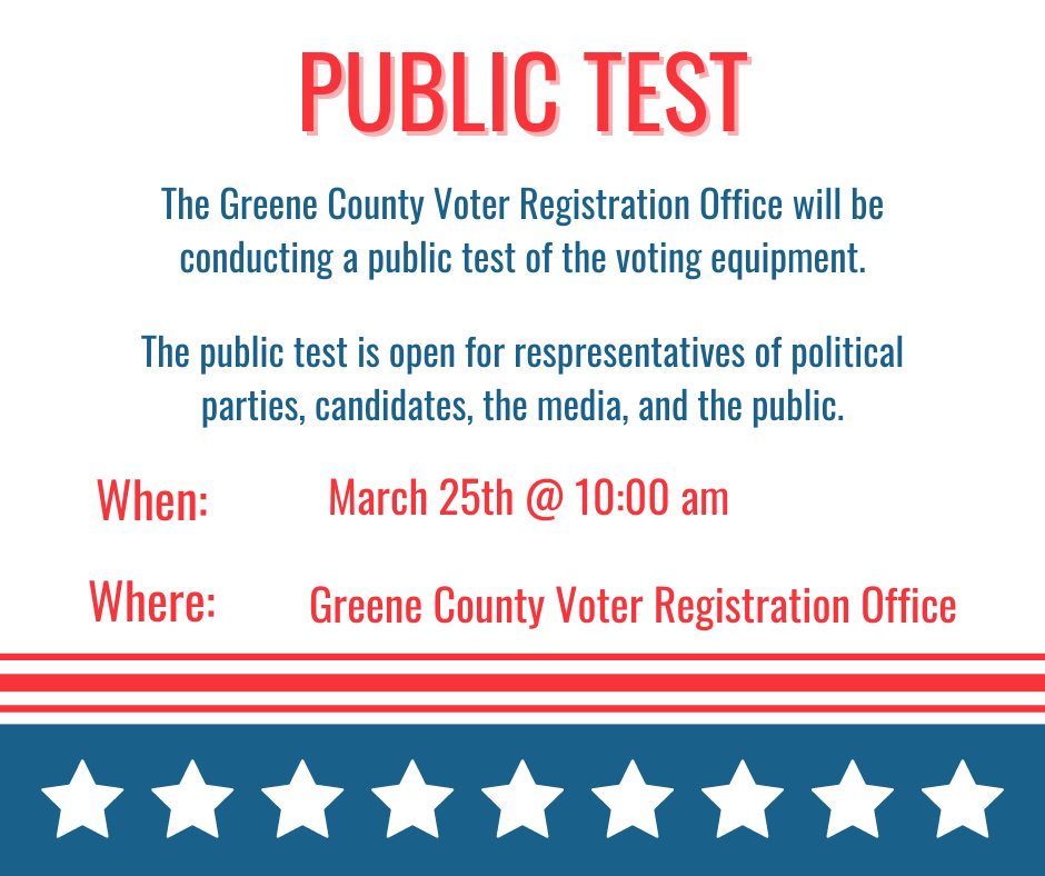 Public test of voting machines to be conducted on Friday