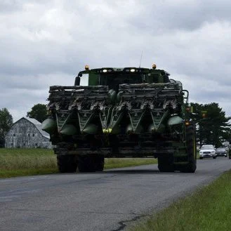Department of Agriculture warns of harvest traffic on rural roads