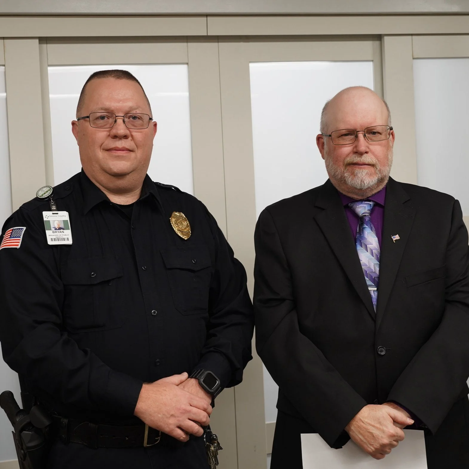 Greene County General Hospital Swears in New Police Department