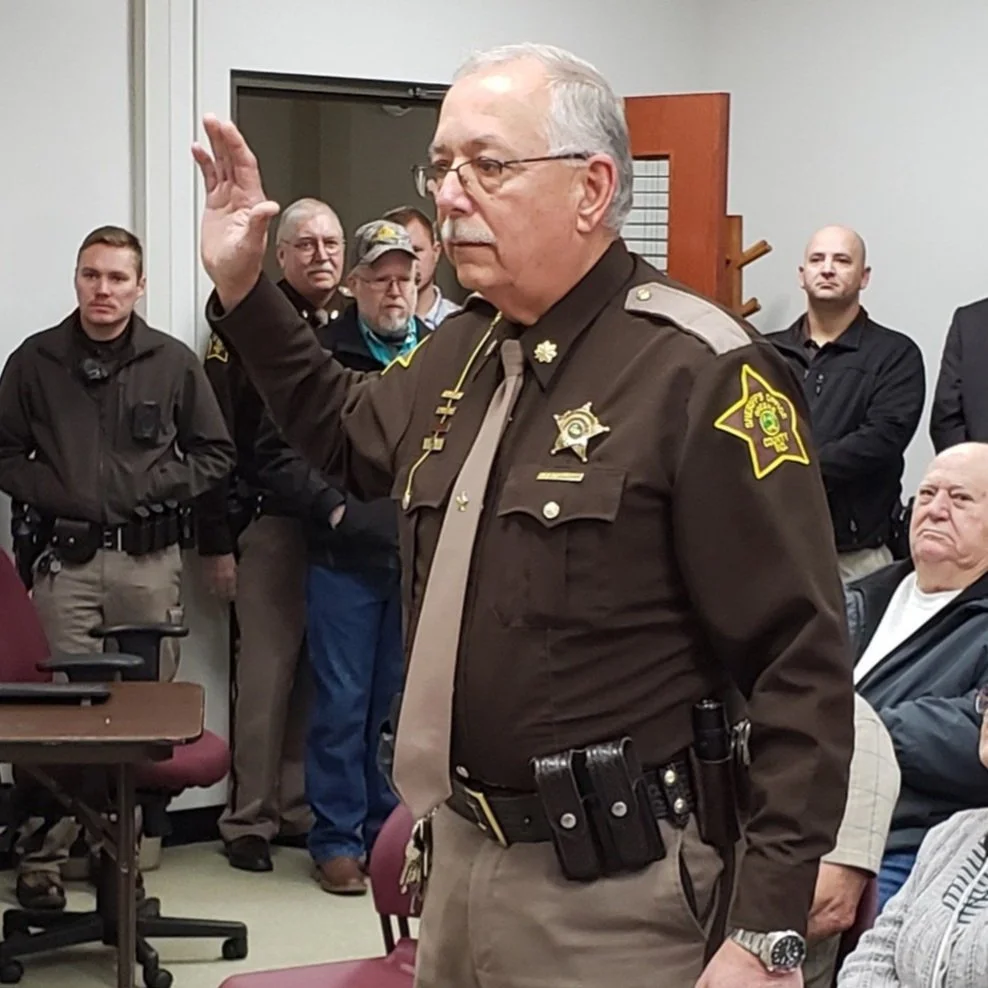 Greene County Sheriff George Dallaire and other county officials sworn in to office