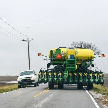 Motorists should remain cautious on rural roads this Spring; share the road with farm equipment 