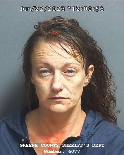 Jasonville woman arrested on warrant, charges of resisting law enforcement and disorderly conduct