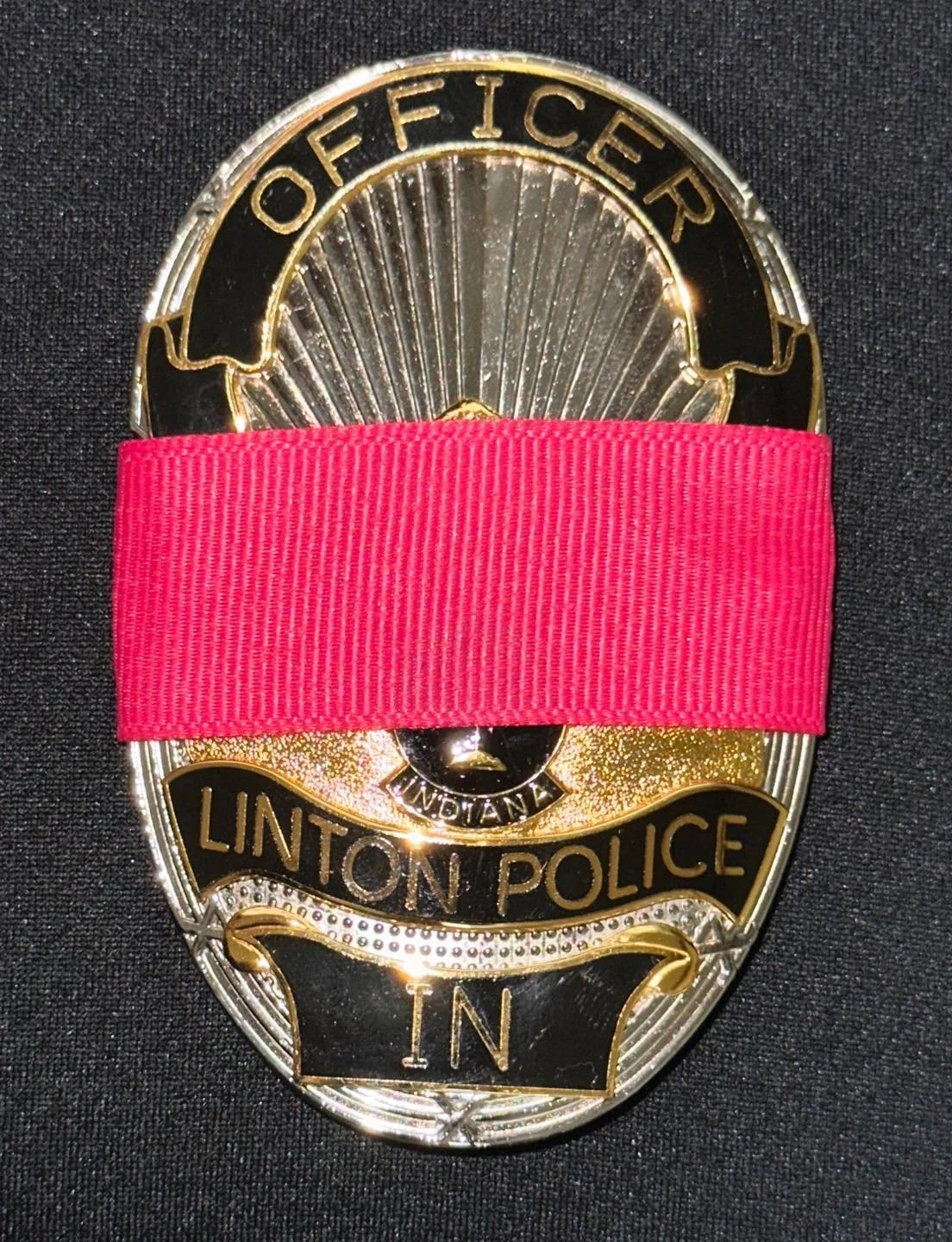 LPD wearing ribbons for a good cause