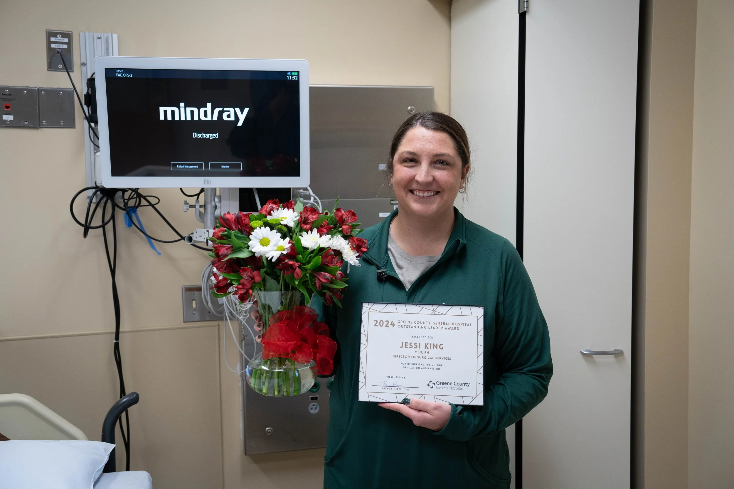  Greene County General Hospital selects 2024 Outstanding Leader of the Year