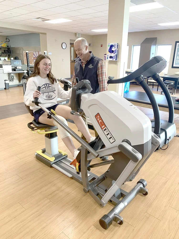 White River Valley student-athlete nears recovery milestone at DCH’s CORE Center