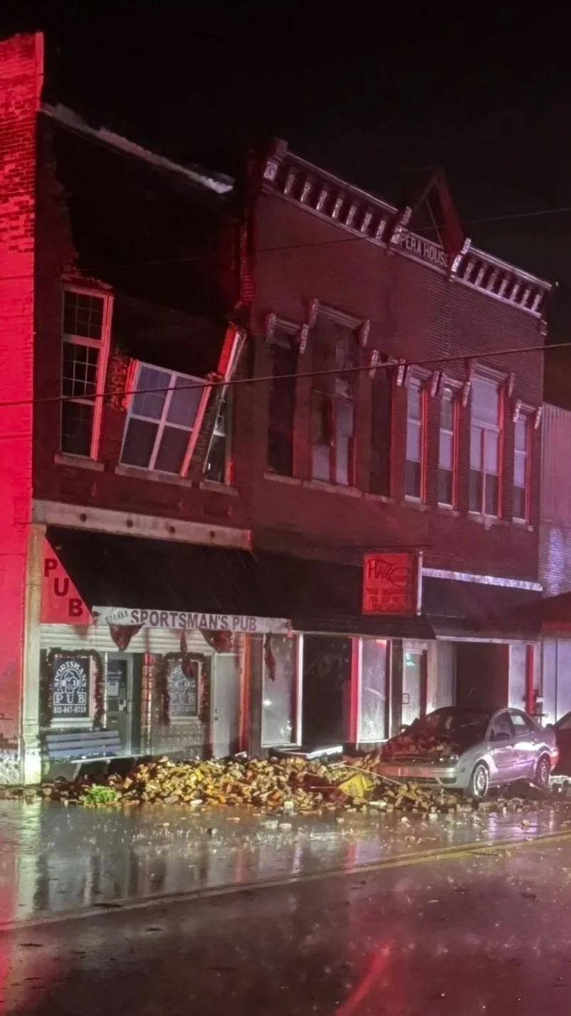 Local disaster emergency declared after EF-1 tornado hits Linton