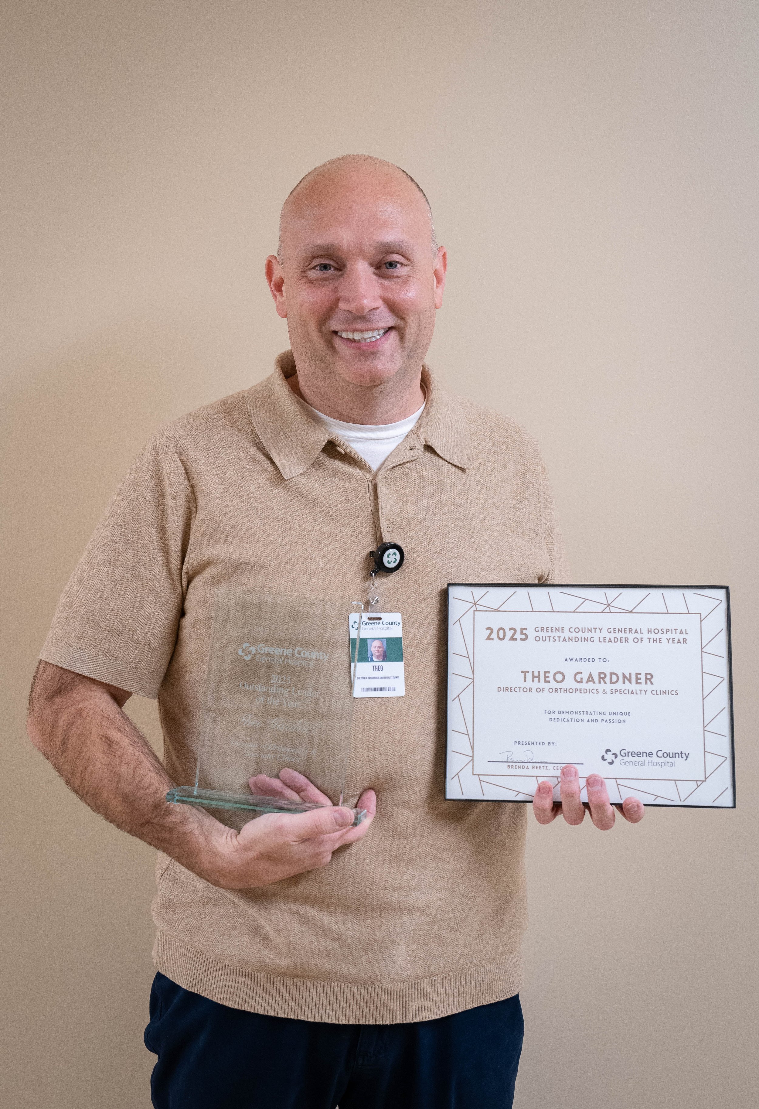 Greene County General Hospital&nbsp;selects&nbsp;its 2025&nbsp;Outstanding&nbsp;Leader of the Year&nbsp;