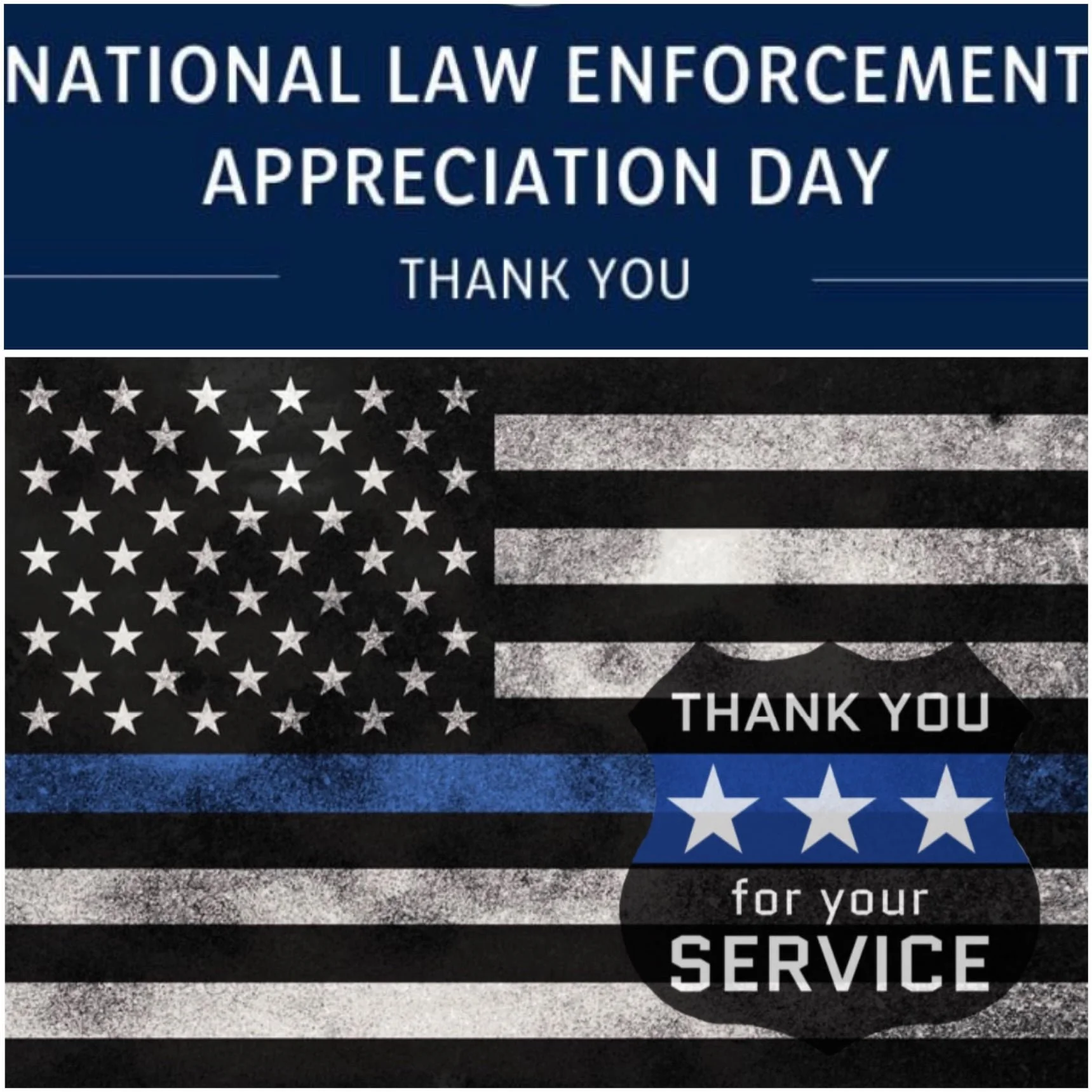 Residents encouraged to show support on Law Enforcement Appreciation Day