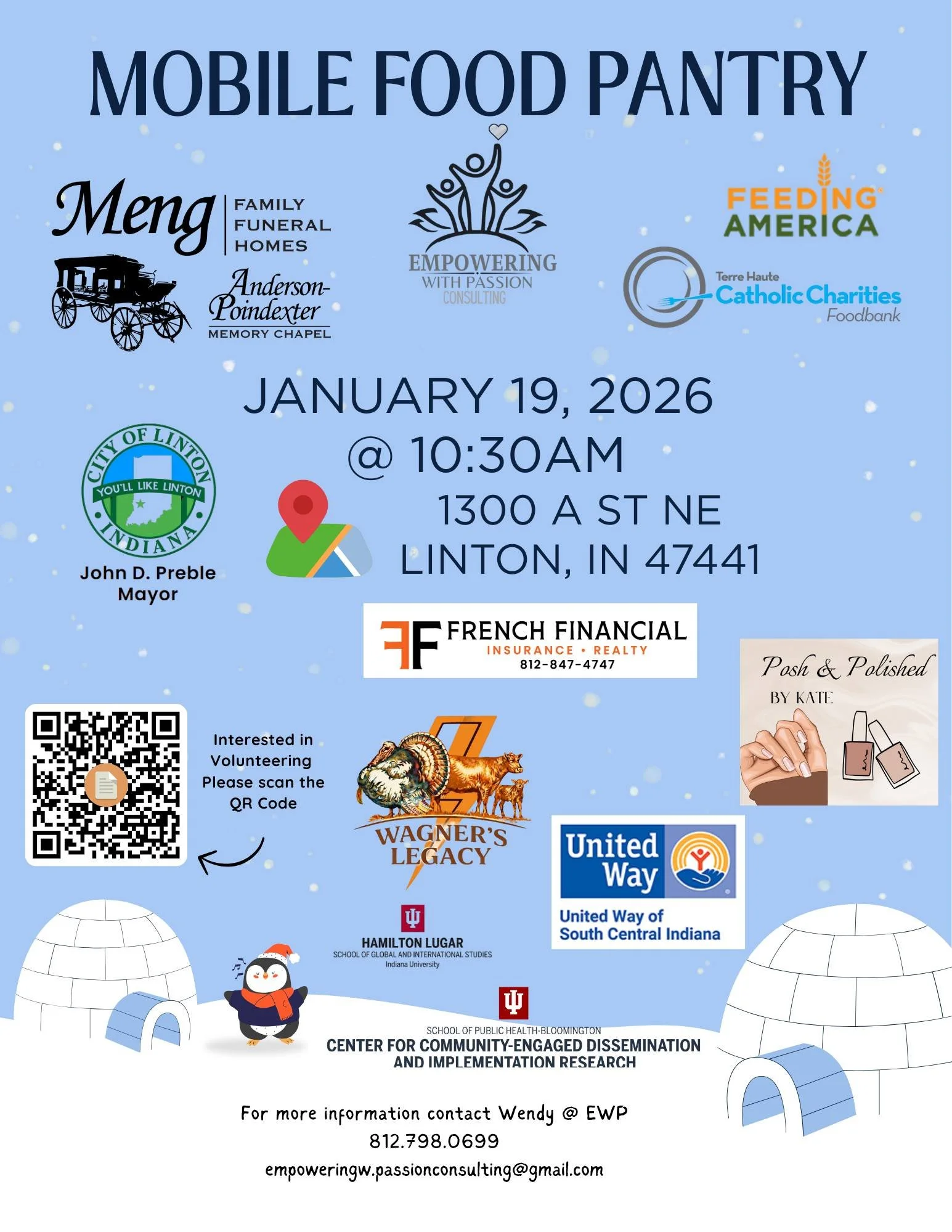 Volunteers needed for Mobile Food Pantry