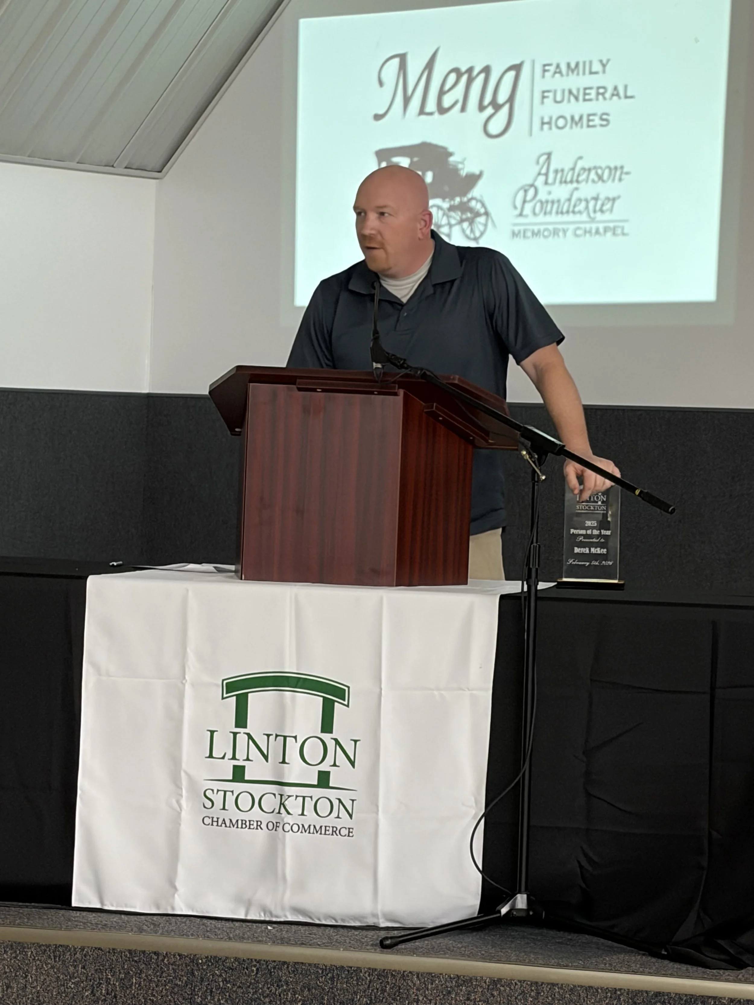 Derek McKee named Chamber’s 2025 Citizen of the Year for quiet, consistent community leadership