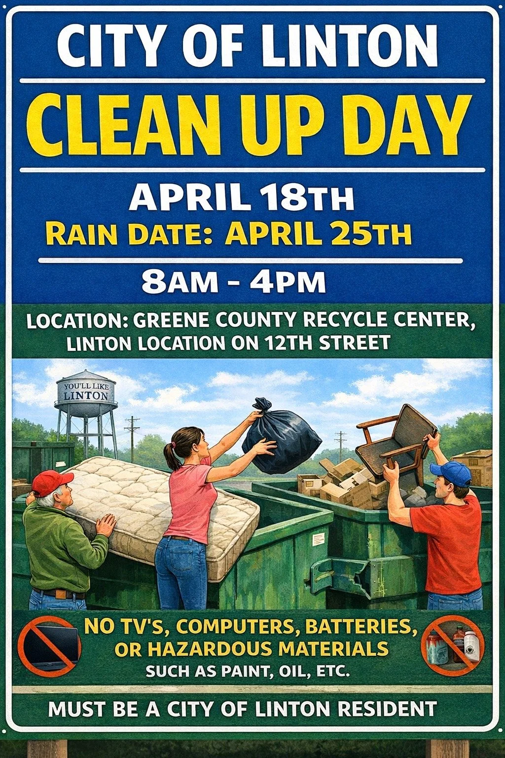 Linton to host annual Clean Up Day for residents