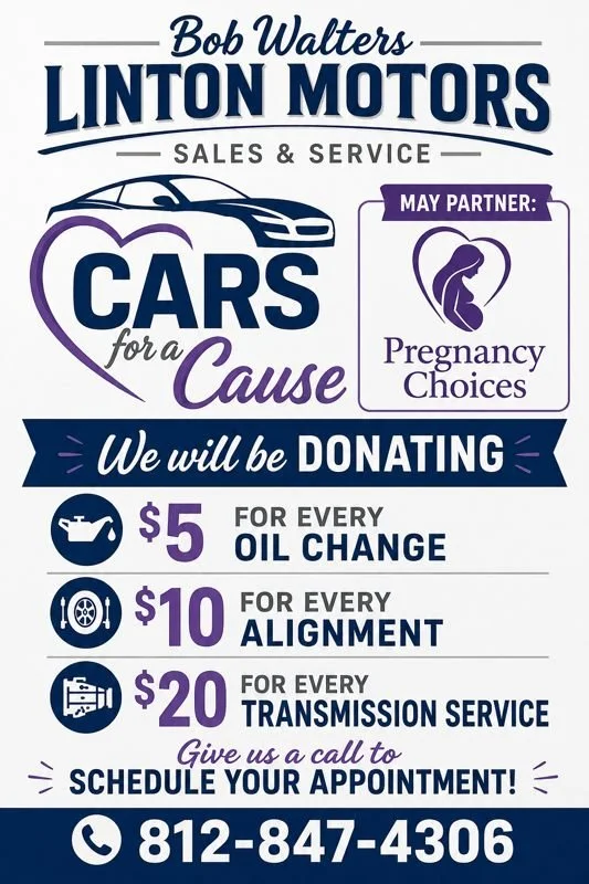 Cars for a Cause Names Pregnancy Choices as May Partner