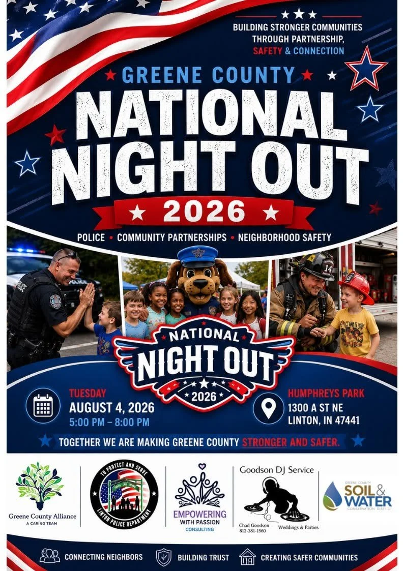 Greene County National Night Out Set for Aug. 4 at Humphreys Park