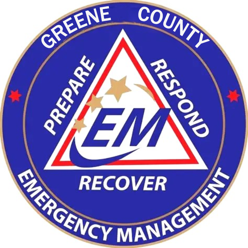 Emergency management assessing flood damage