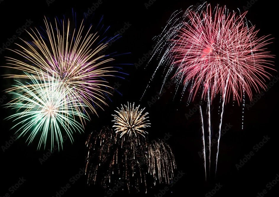 Fireworks schedule for Greene County