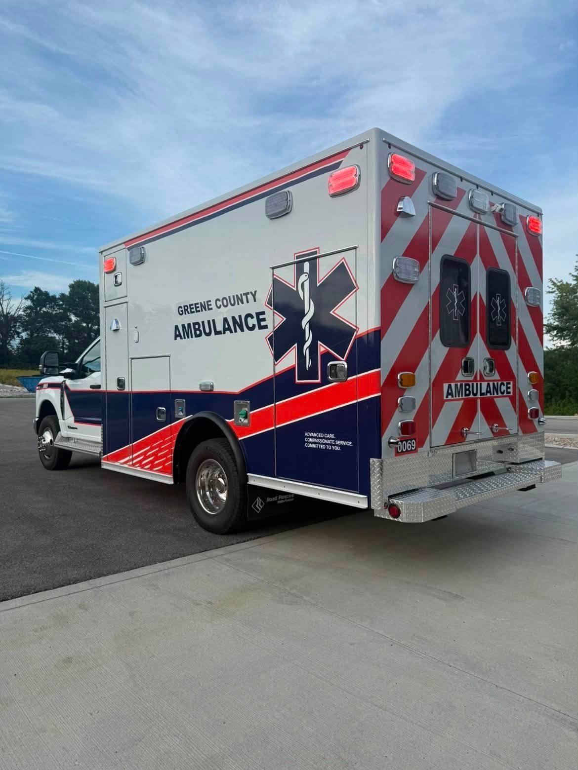 Greene County Ambulance Service adds new ambulance to fleet