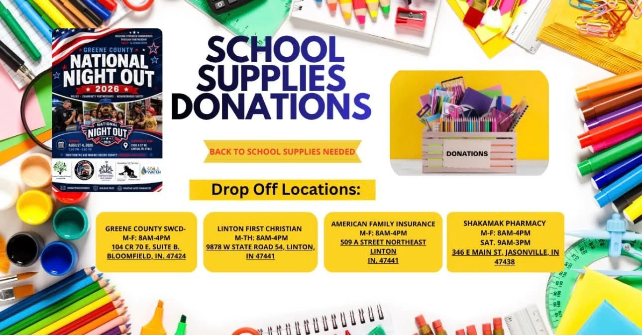 Community invited to donate school supplies for National Night Out