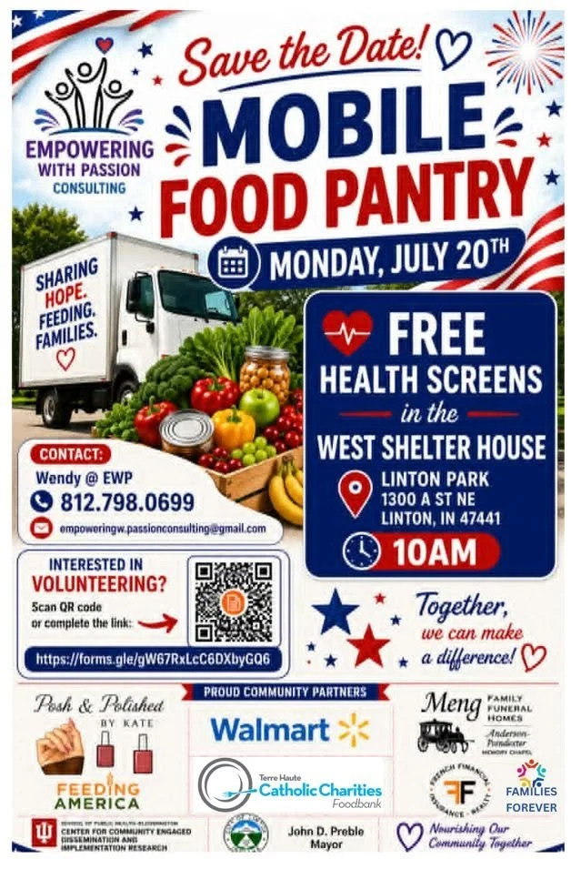 Mobile food pantry, free health screenings set for Monday in Linton