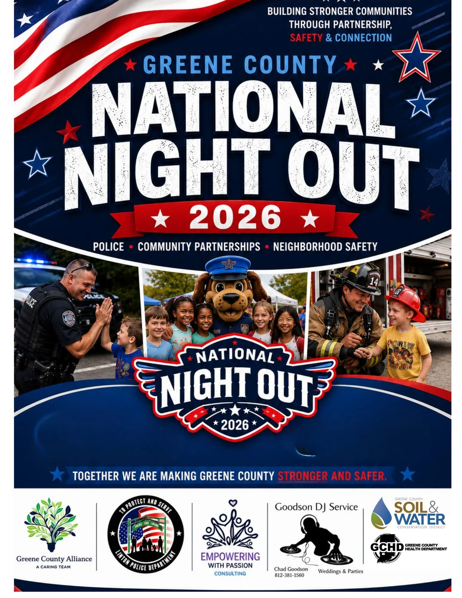 Greene County National Night Out set for Tuesday at Humphreys Park