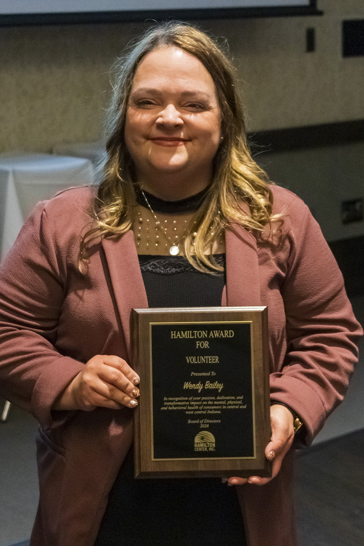 Greene County's Wendy Bailey honored with Hamilton Award for community service