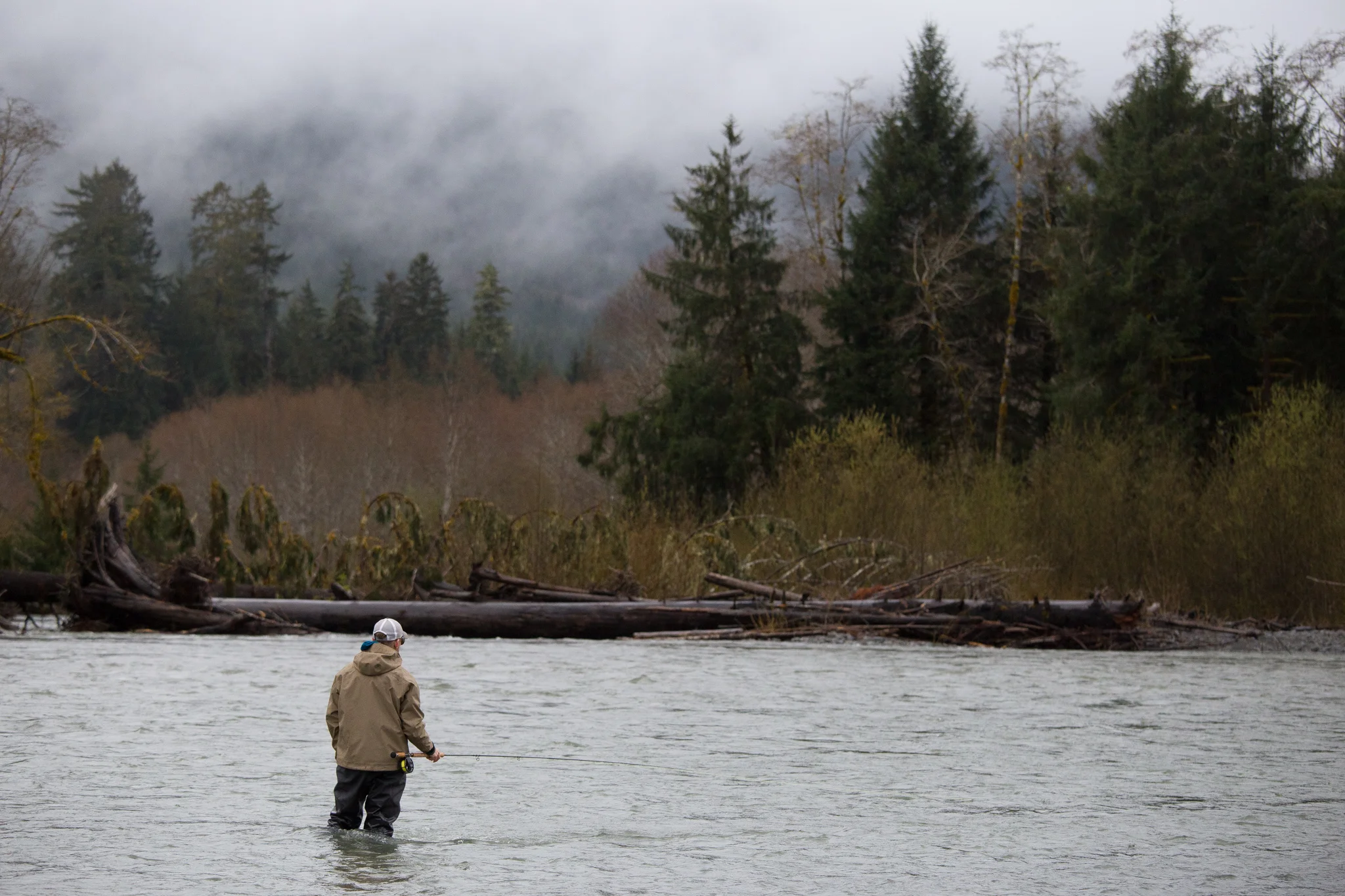 Olympic Peninsula Fly Fishing. photo Reid Curry.
