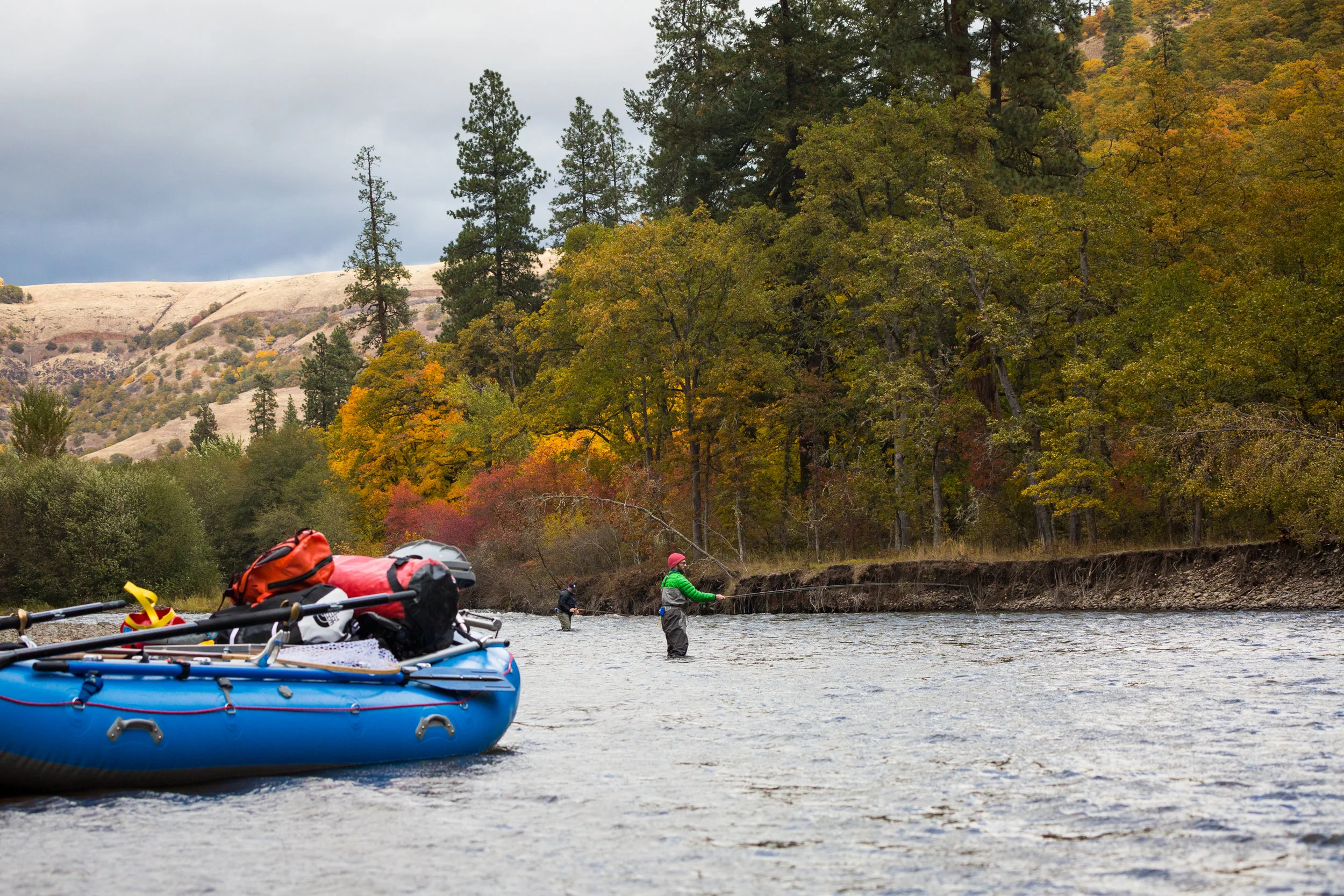 Klickitat River Camp Trip. photo Caldwell Rohrbach.