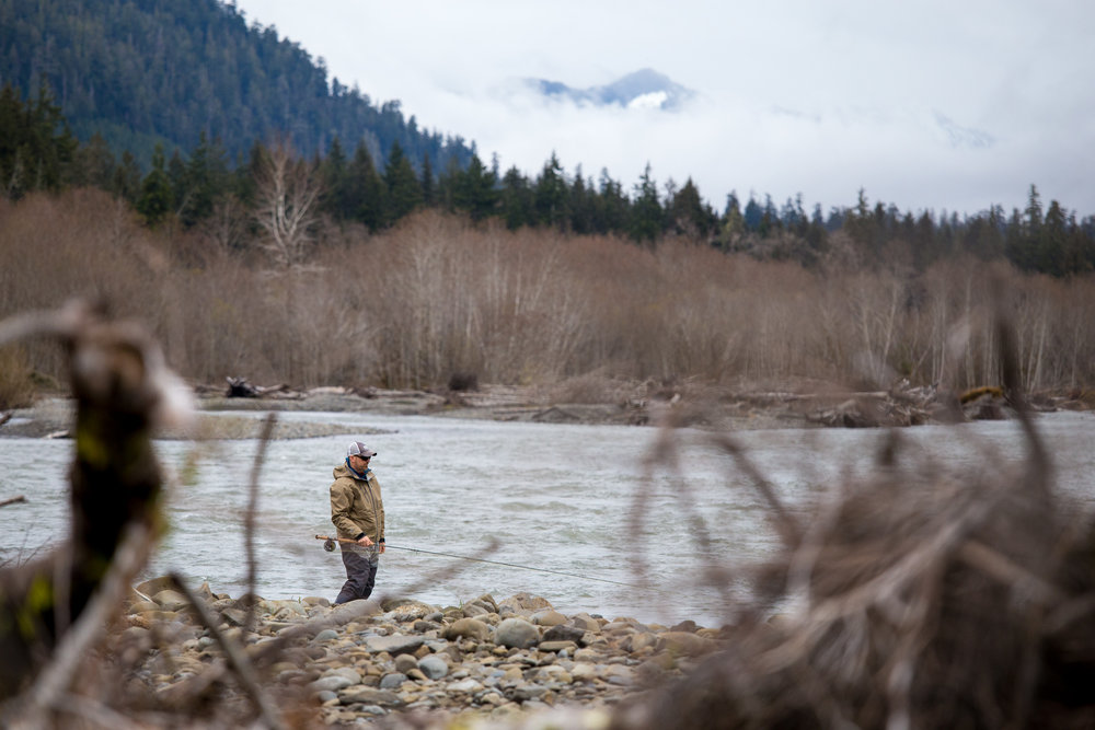 Olympic Peninsula Winter Steelhead Photo Journal. photo Reid Curry.