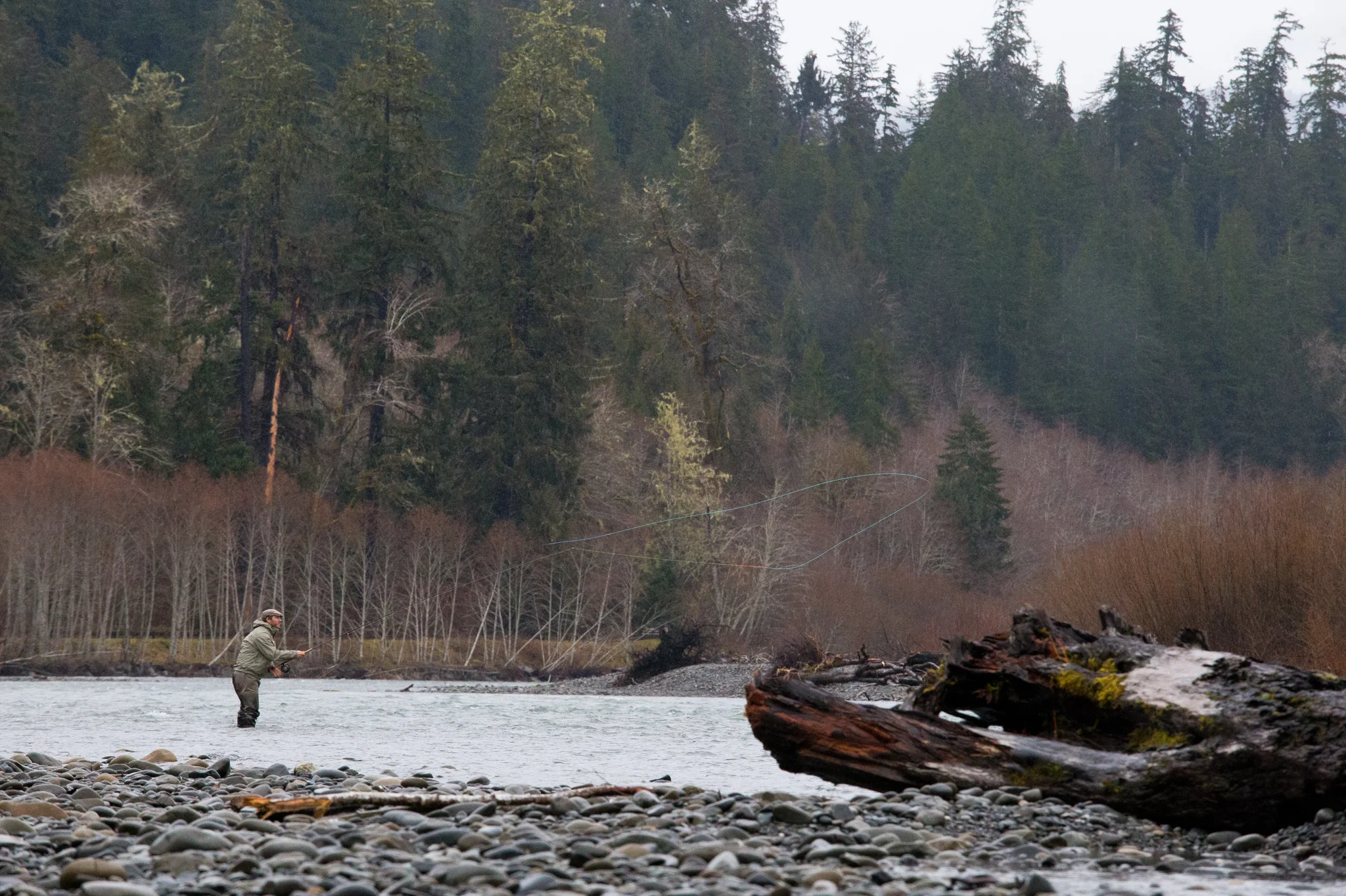 Olympic Peninsula Winter Steelhead Photo Journal. photo Reid Curry.