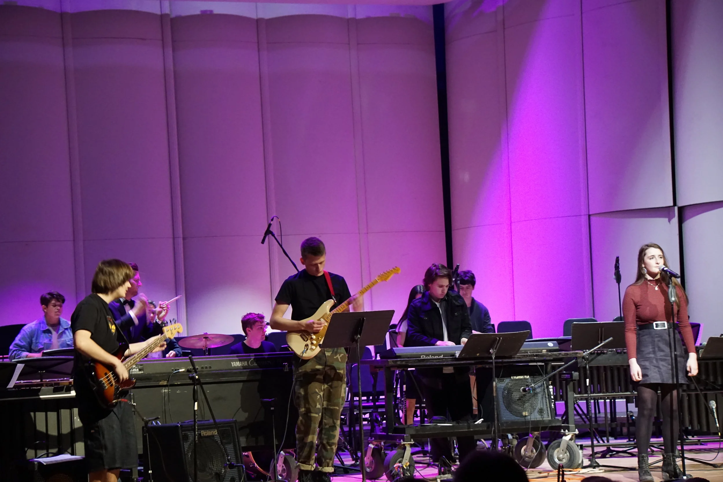 Spring Percussion Class Performance