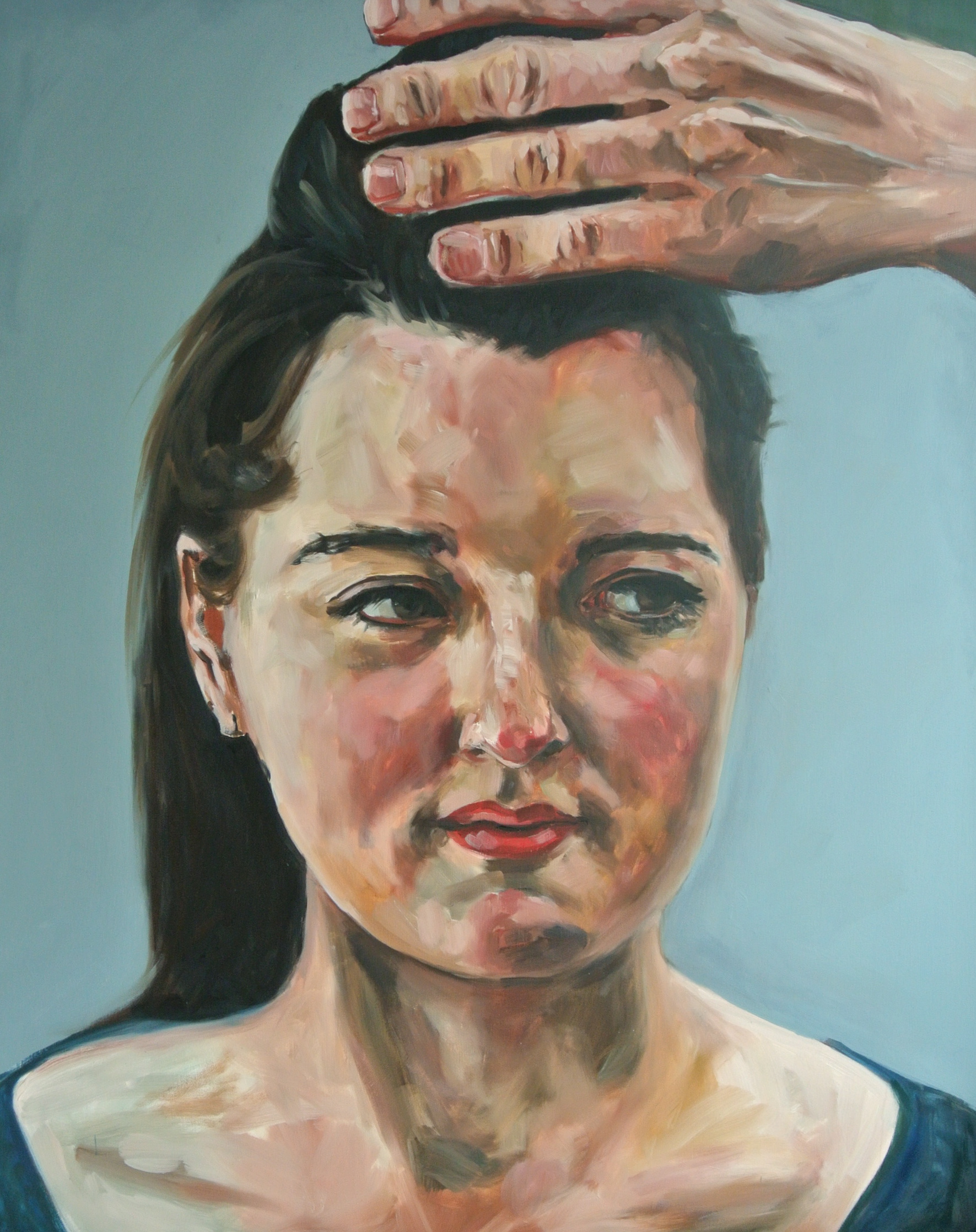 Woman With Hand