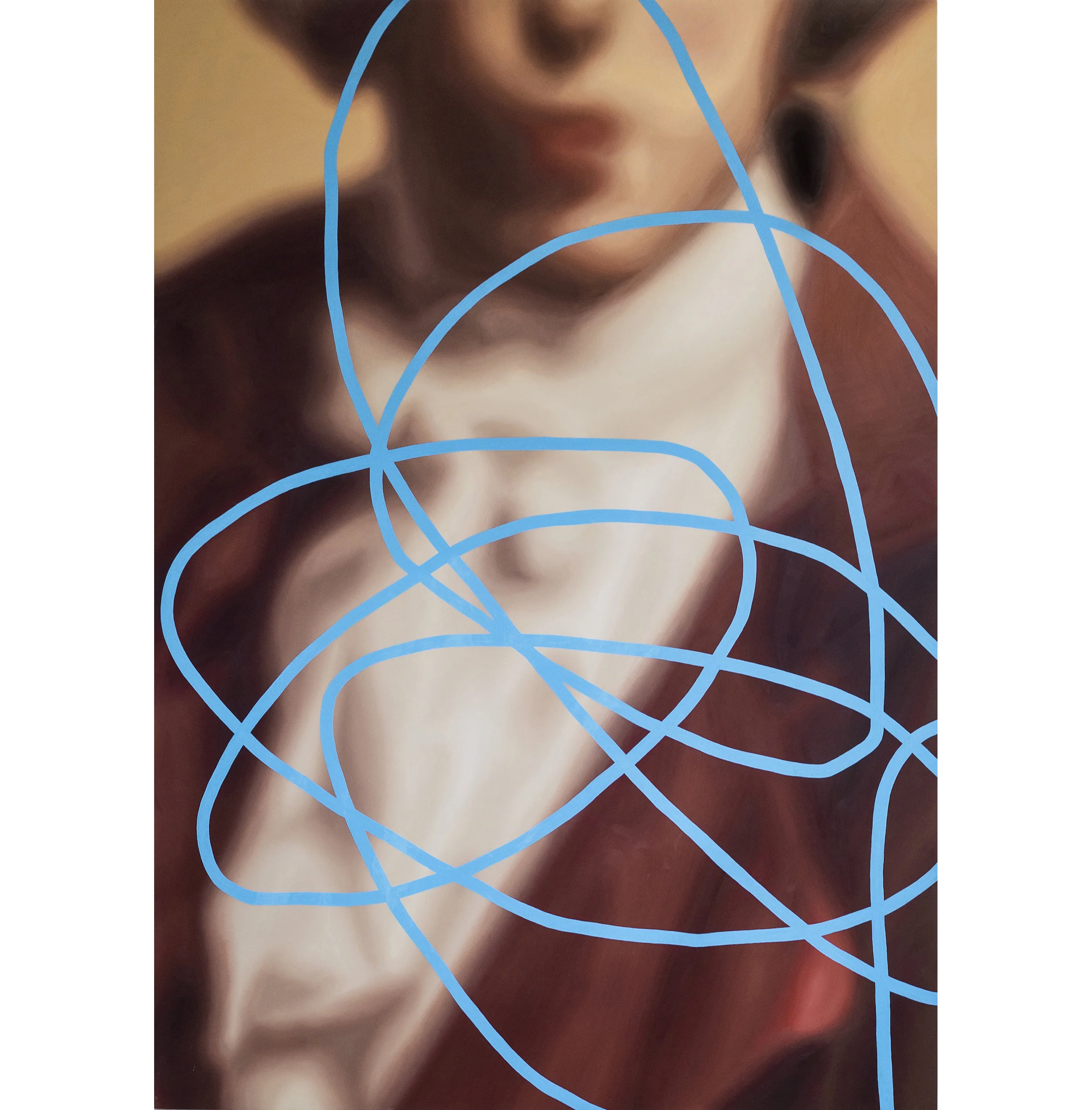 Hole in the Sky, 2014, oil on panel, 68” x 48”