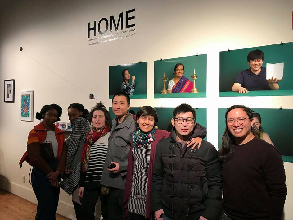 An artist reception for a place-made micro exhibition curated by Ana Laura Juarez in partnership with Catalyst of Intermedia Arts.
