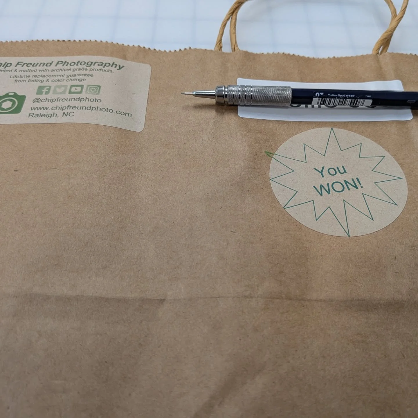 Congratulations to SJ, our Q3 winner of a free mystery print.  When SJ opened their bag, they found an 11x14 limited-edition of "Tidal Path". I make a random selection from the folks that sign up for my mailing list at art fairs each quarte