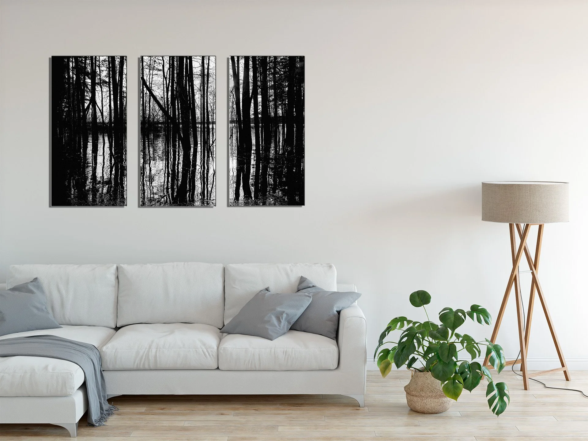 Tree_Line22x44_in_Contempory_LivingRm+white_couch+Scand_wood_lamp.jpg