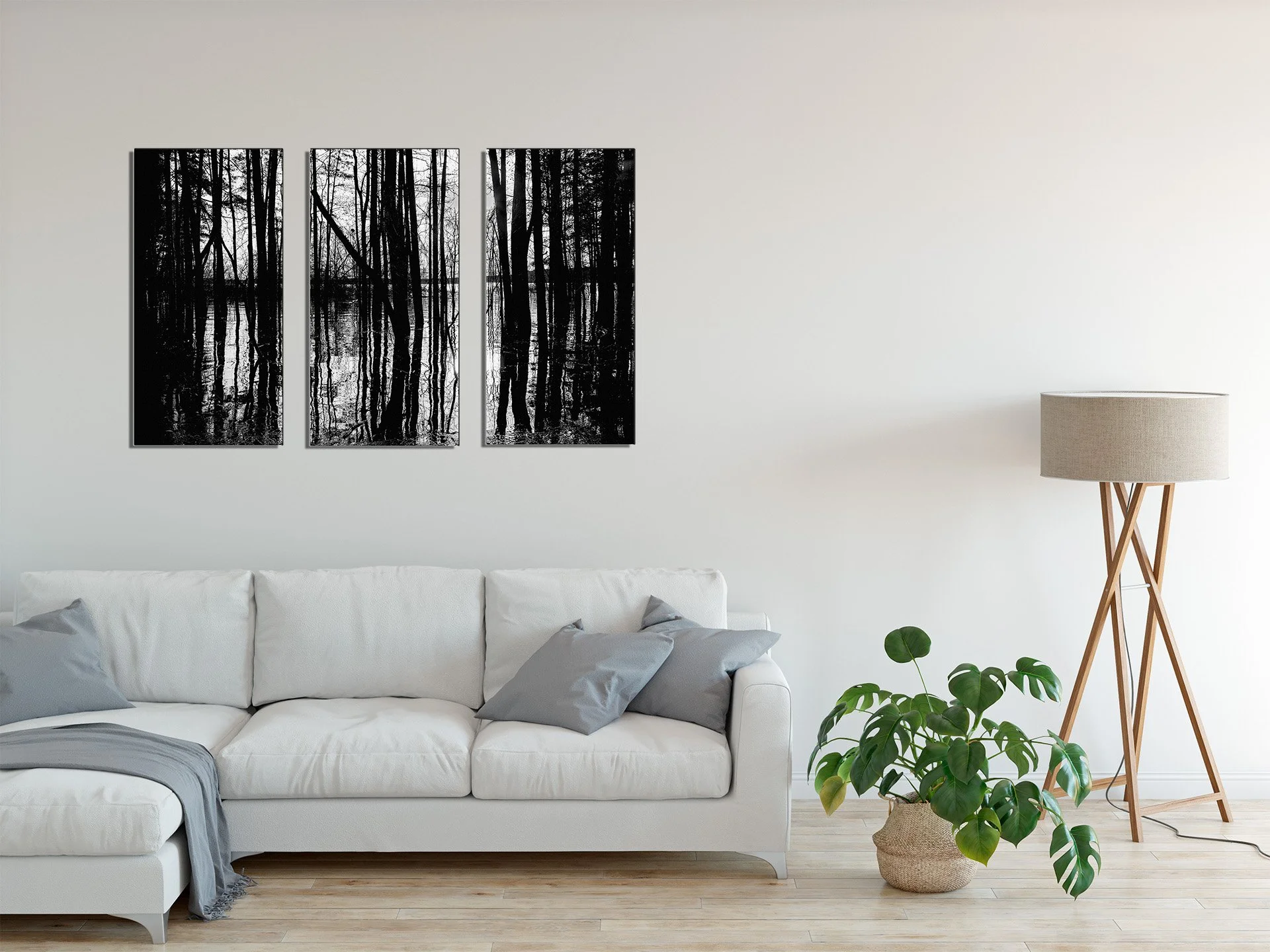 Tree_Line20x40_in_Contempory_LivingRm+white_couch+Scand_wood_lamp.jpg