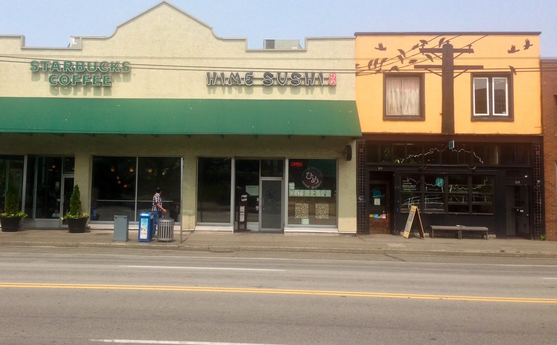 A tale of two cafes