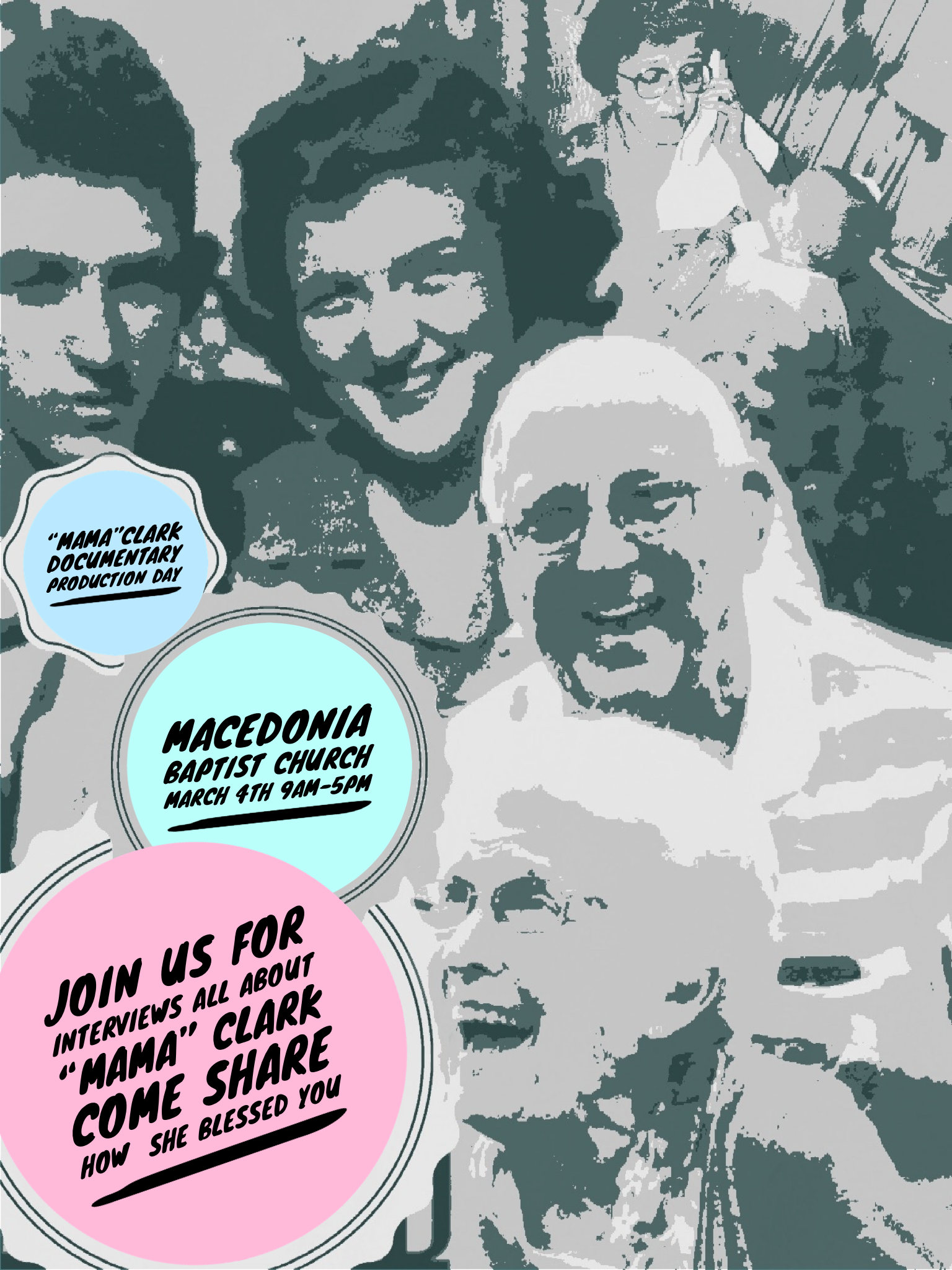 "Mama" Clark Documentary Production Day  